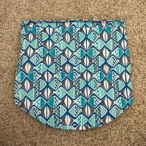 Vera Bradley Ditty Bag - go fish blue - Picture 2 of 4